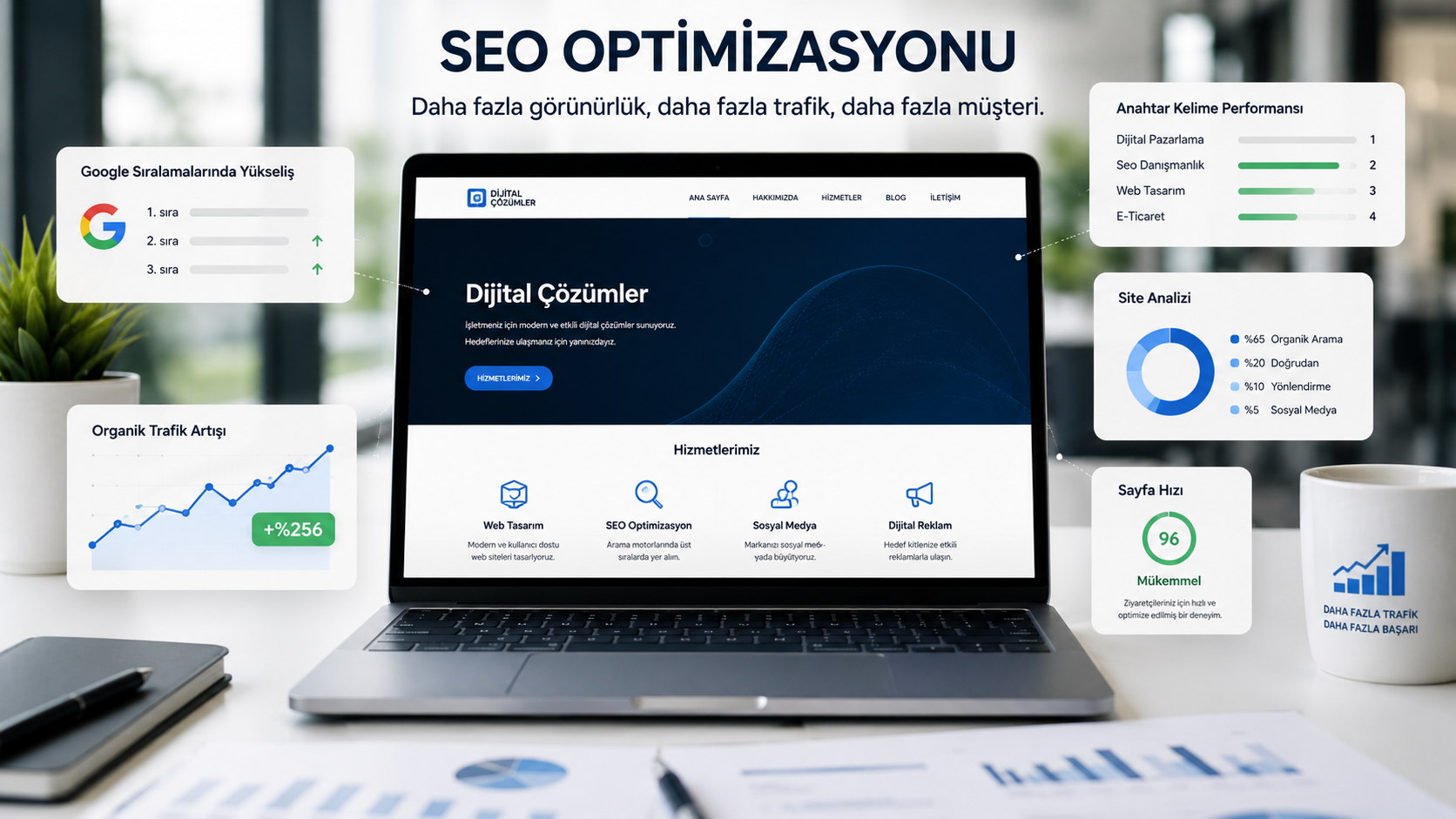 SEO Uyumlu Web Sitesi Nedir? Google'da Üst Sıralara Çıkmanın Temeli
